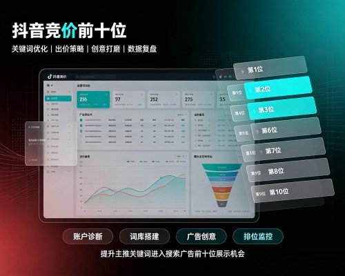 嘉禾抖音搜索竞价